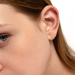 Load image into Gallery viewer, Sloane Sparkling Mini Stud Earrings 2mm