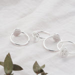Load image into Gallery viewer, Birth Flower Ring Custom Dainty Ring
