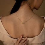 Load image into Gallery viewer, Eternal Circle Necklace Linked Circle Necklace