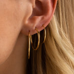 Load image into Gallery viewer, Lightweight Hoops Gold and Silver Earrings (4 Pack)