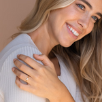 Load image into Gallery viewer, Diamond Butterfly Dainty Butterfly Ring