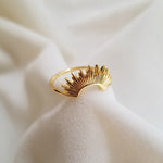 Load image into Gallery viewer, Sunbeam Rising Sun Ring