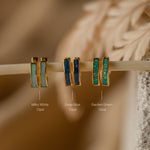 Load image into Gallery viewer, Opal Inlay Ring Opal Earrings