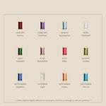 Load image into Gallery viewer, Birthstone Baguette Hoop Earrings Birthstone Huggies
