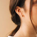 Load image into Gallery viewer, Classic Huggies Minimalist Small Hoops