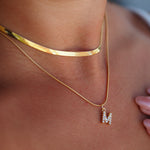 Load image into Gallery viewer, Vallerano Letter Necklace