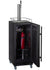 KEGCO Kegerator WIDE COMMERCIAL GRADE DIGITAL KOMBUCHA DISPENSER WITH BLACK DOOR KEGCO 15 Wide Commercial Grade DIgital Kombucha Dispenser