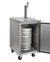Comfortable Coast KEGCO 24 Wide All Stainless Steel Commercial Kegerator-XCK1S