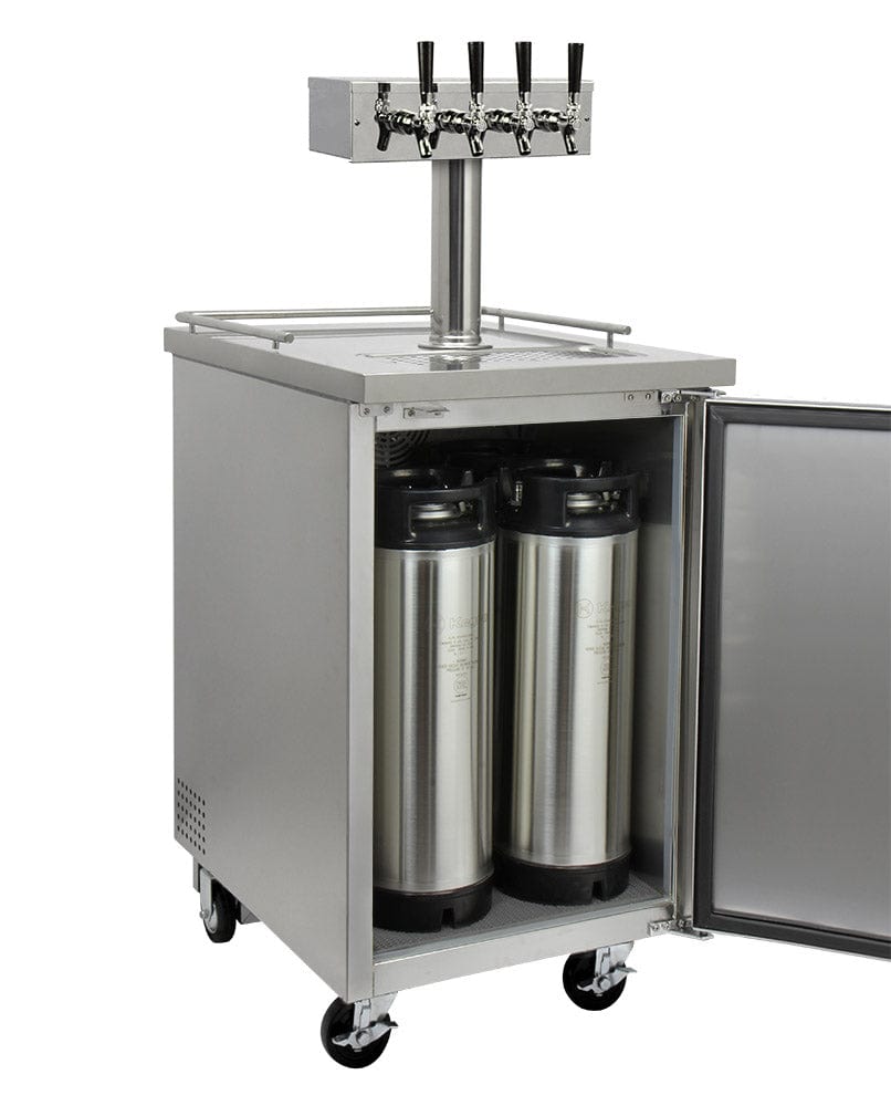 KEGCO Kegerator KEGCO 24" Wide Cold Brew All Stainless Steel Commercial Kegerator- ICXCK-1S