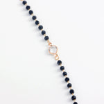 Load image into Gallery viewer, Layered Black Crystal Necklace