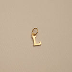 Load image into Gallery viewer, Sabrina Letter Gold Pendant