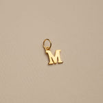 Load image into Gallery viewer, Sabrina Letter Gold Pendant