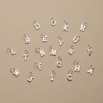 Load image into Gallery viewer, Nadia Letter Silver Pendant