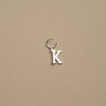 Load image into Gallery viewer, Nadia Letter Silver Pendant