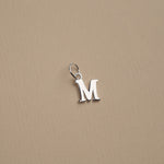 Load image into Gallery viewer, Nadia Letter Silver Pendant