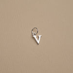 Load image into Gallery viewer, Nadia Letter Silver Pendant