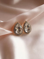 Load image into Gallery viewer, Lucy Pear Shaped Diamond Stud Earrings