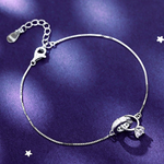 Load image into Gallery viewer, Dainty Forever Linked Diamond Bracelet