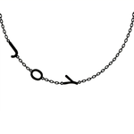 Load image into Gallery viewer, Personalized Off Center Letter Necklace