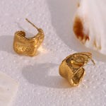 Load image into Gallery viewer, Melting Abstract Dainty Earrings
