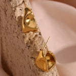 Load image into Gallery viewer, Melting Abstract Dainty Earrings