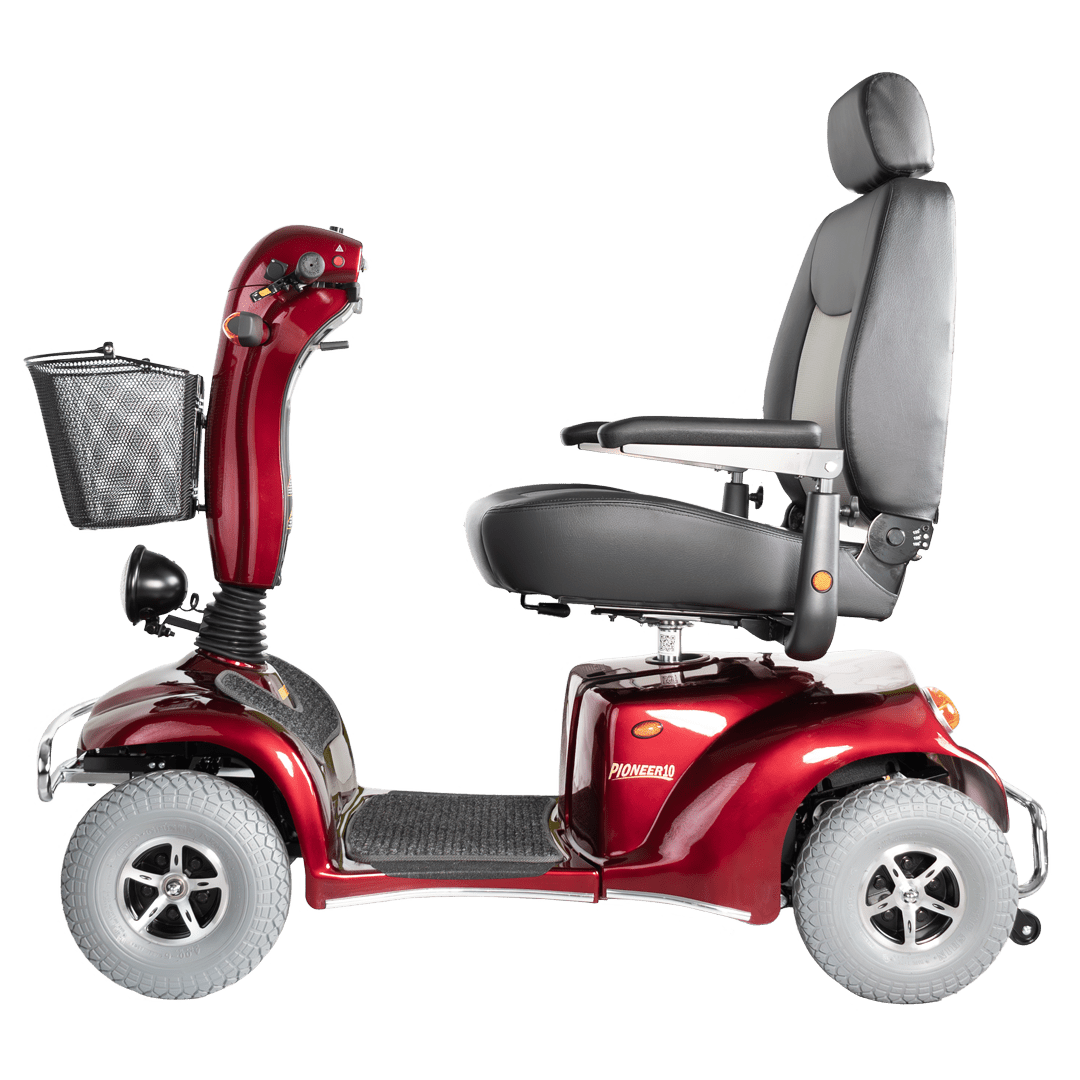 MERITS Mobility Scooters Red Merits Health PIONEER 10 S331