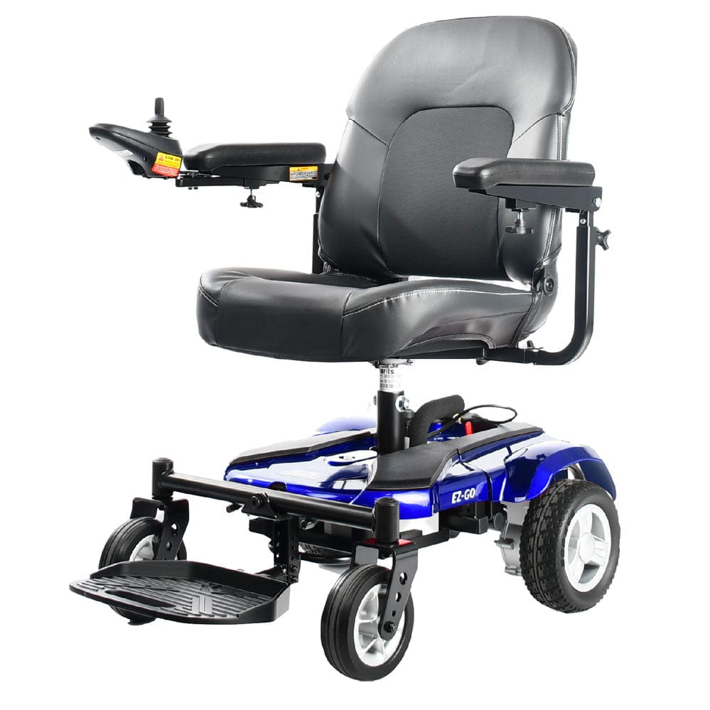 MERITS Power Wheelchair Blue Merits Health EZ‐GO P321A