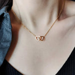 Load image into Gallery viewer, Minimal Love Lock Heart Necklace