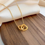Load image into Gallery viewer, Minimal Love Lock Heart Necklace