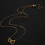 Load image into Gallery viewer, Minimal Love Lock Heart Necklace