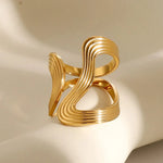 Load image into Gallery viewer, Modern Spiral Textured Ring