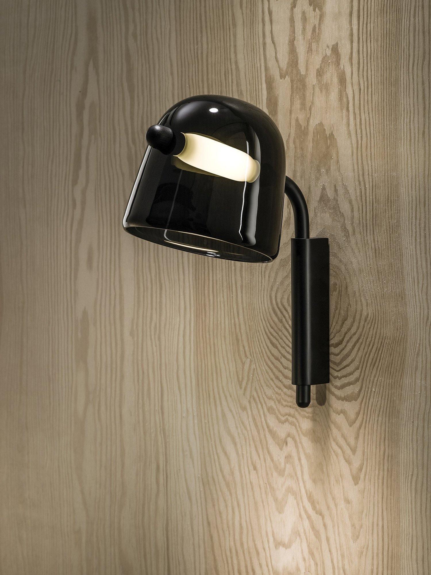 Tubular Handblown Glass Contemporary Wall Light