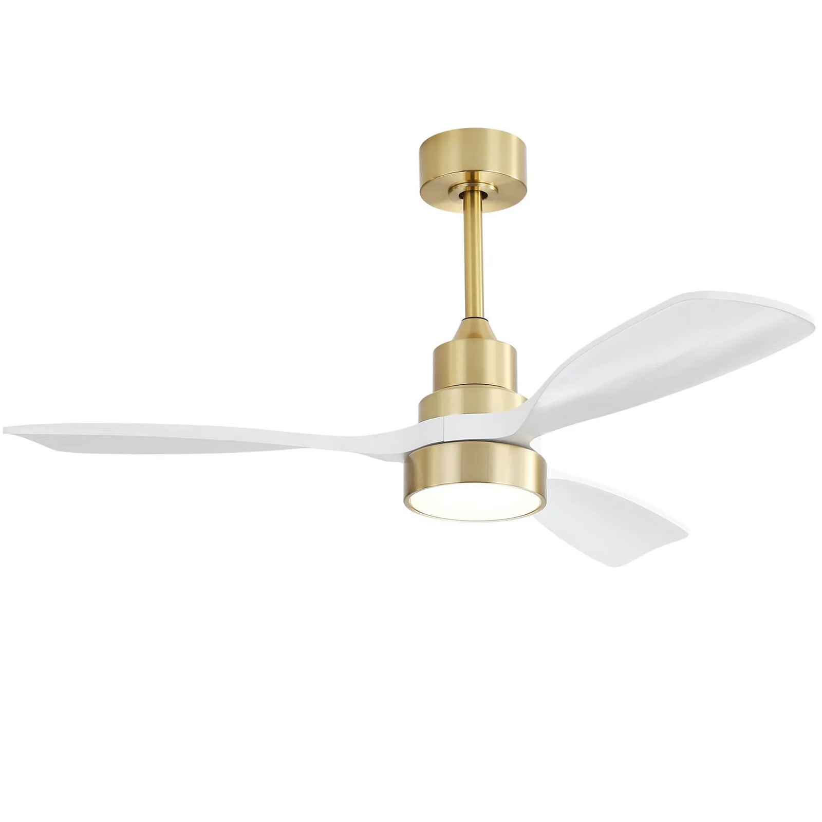 Nøordka Ceiling Fan Fixture Default 48" Modern Sleek Gold Ceiling Fan With Lights