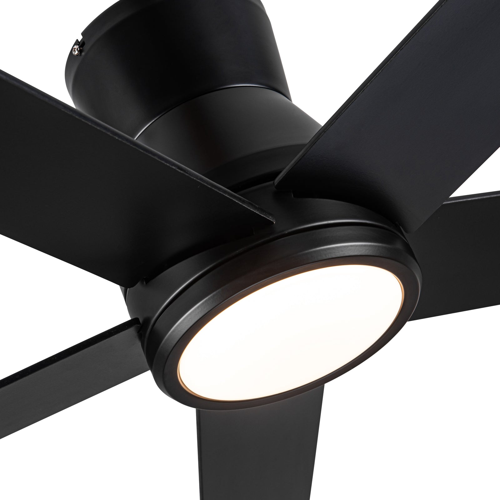 Nøordka Ceiling Fan Fixture Default 52" Nordic Inspired Black Ceiling Fan with Light