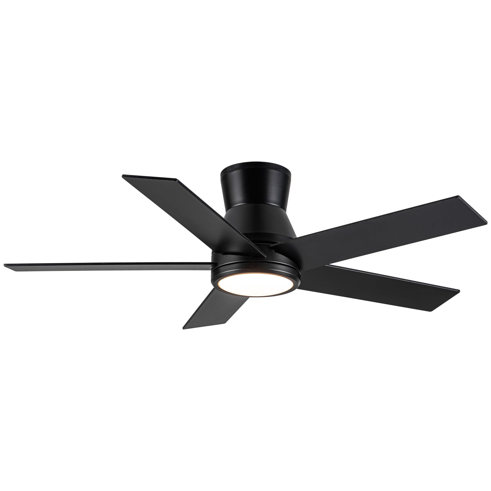 Nøordka Ceiling Fan Fixture Default 52" Nordic Inspired Black Ceiling Fan with Light