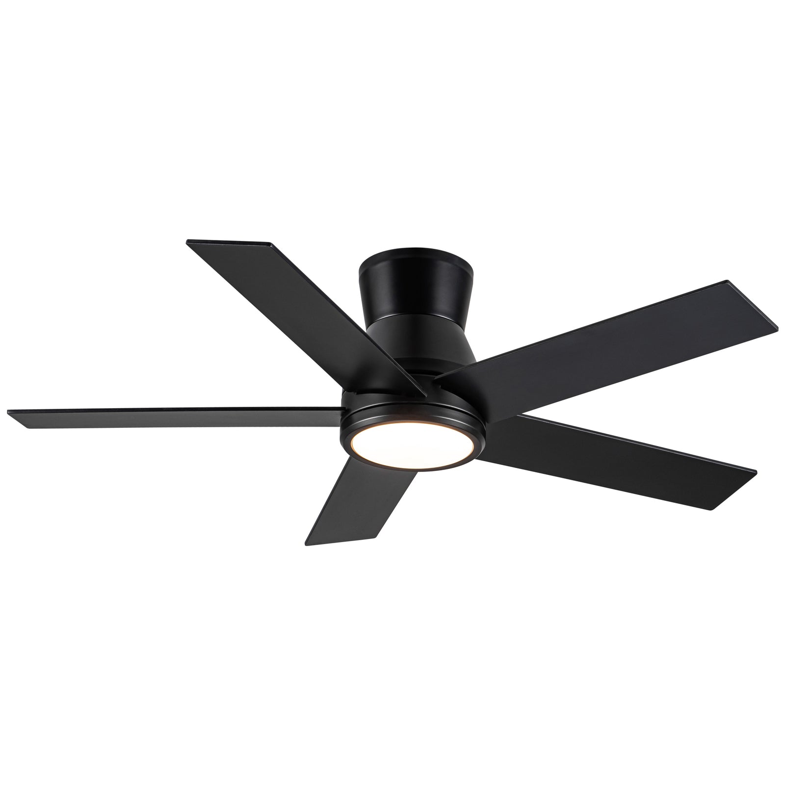 Nøordka Ceiling Fan Fixture Default 52" Nordic Inspired Black Ceiling Fan with Light