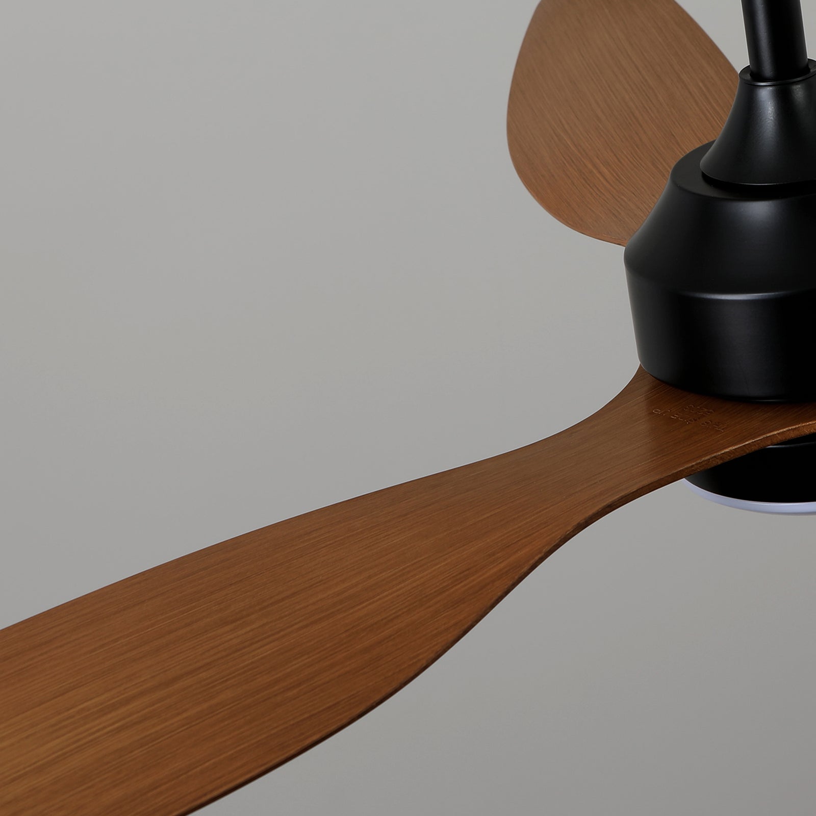 Nøordka Ceiling Fan Fixture Default 52" Nordic Inspired Matte Black Walnut Ceiling Fan