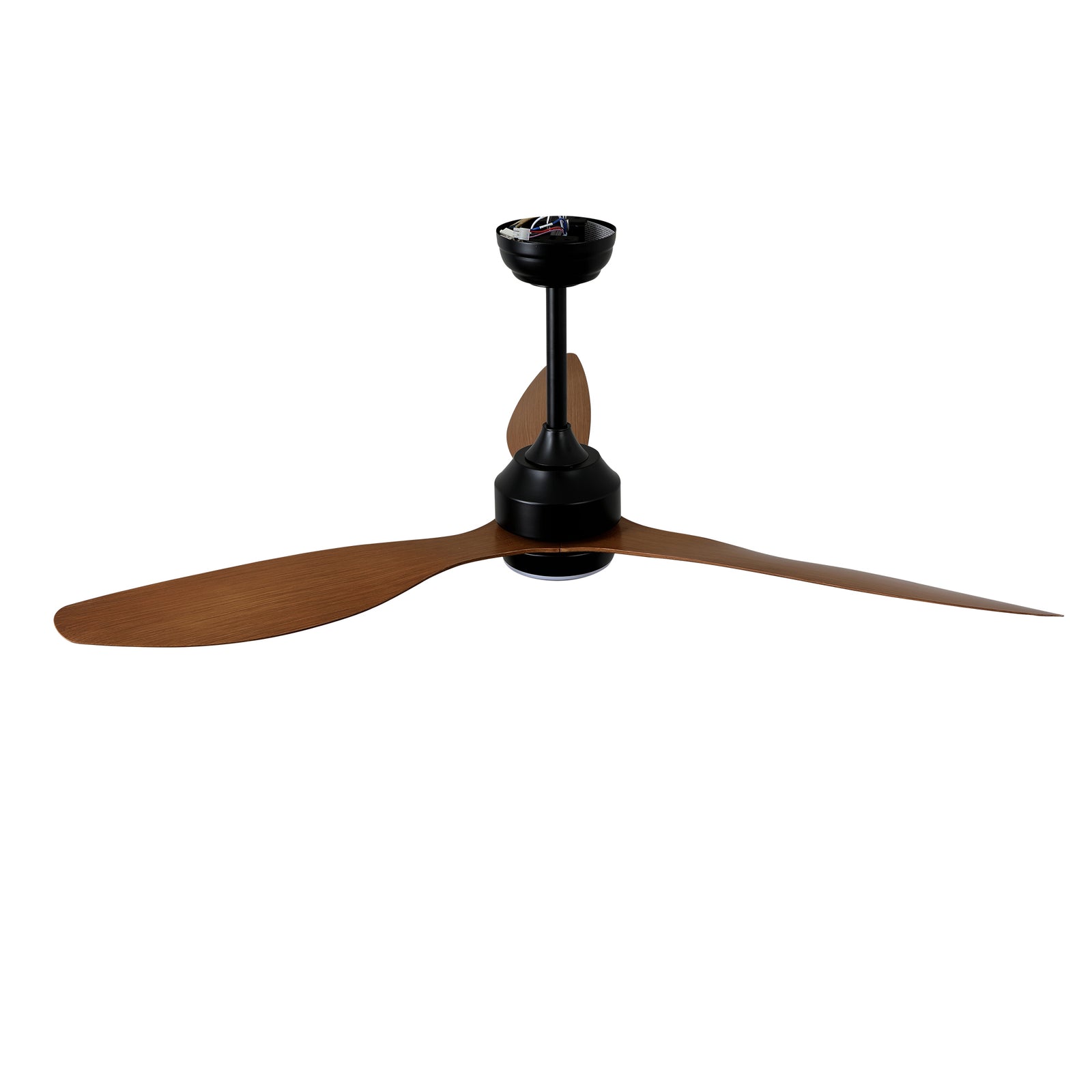 Nøordka Ceiling Fan Fixture Default 52" Nordic Inspired Matte Black Walnut Ceiling Fan