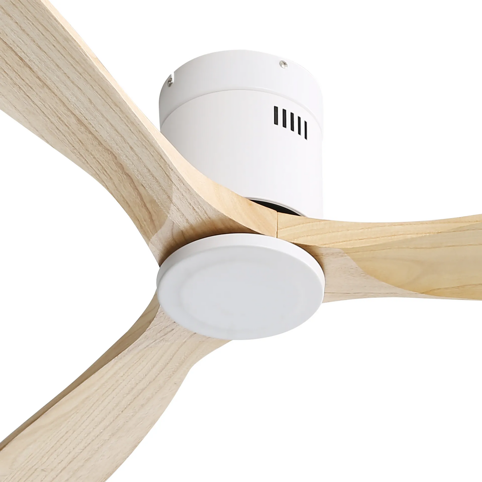 Nøordka Ceiling Fan Fixture Default 52" Nordic Inspired White Ceiling Fan for Living Rooms