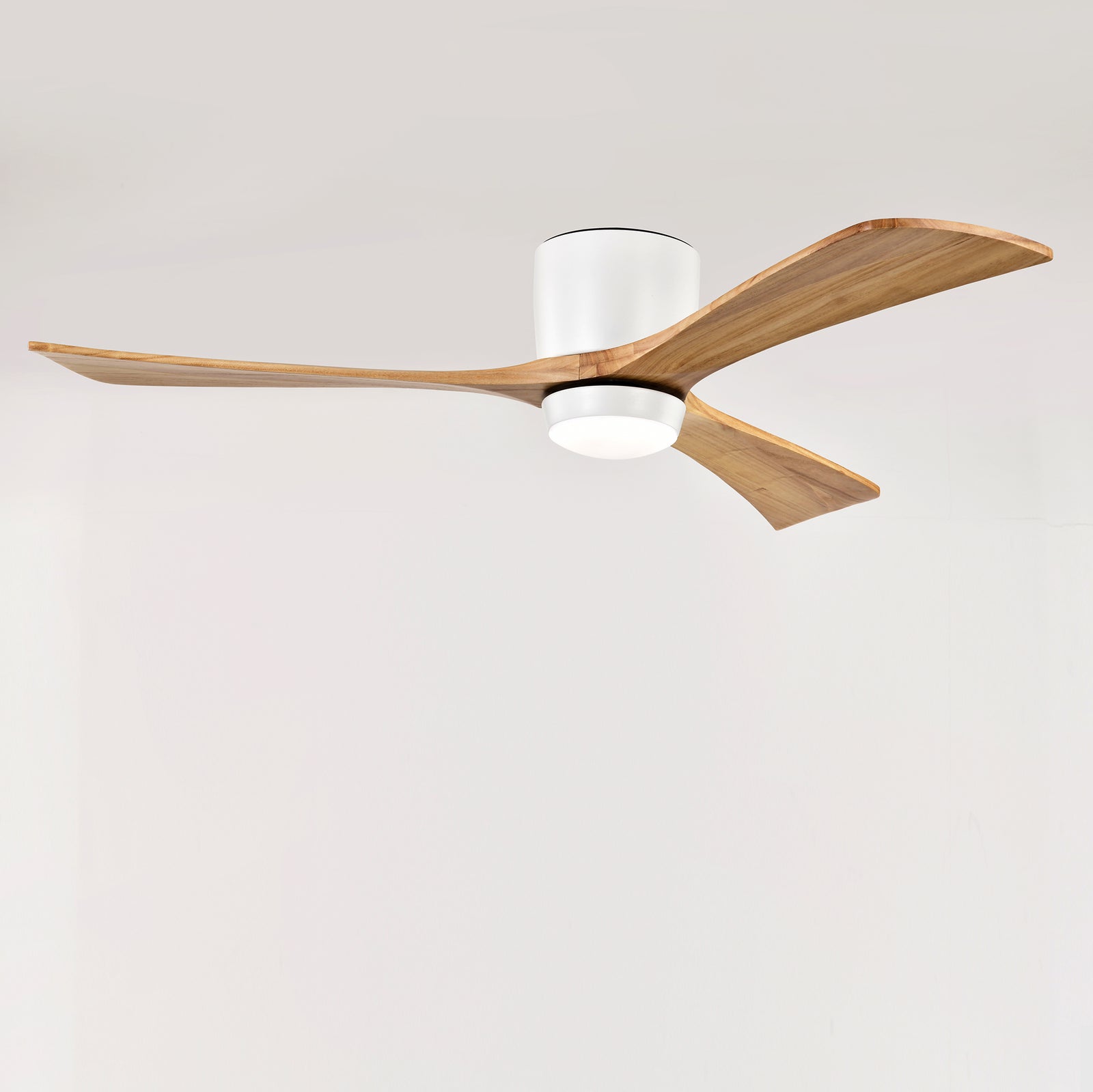 Nøordka Ceiling Fan Fixture Default 52" Nordic Inspired White Ceiling Fan with Light