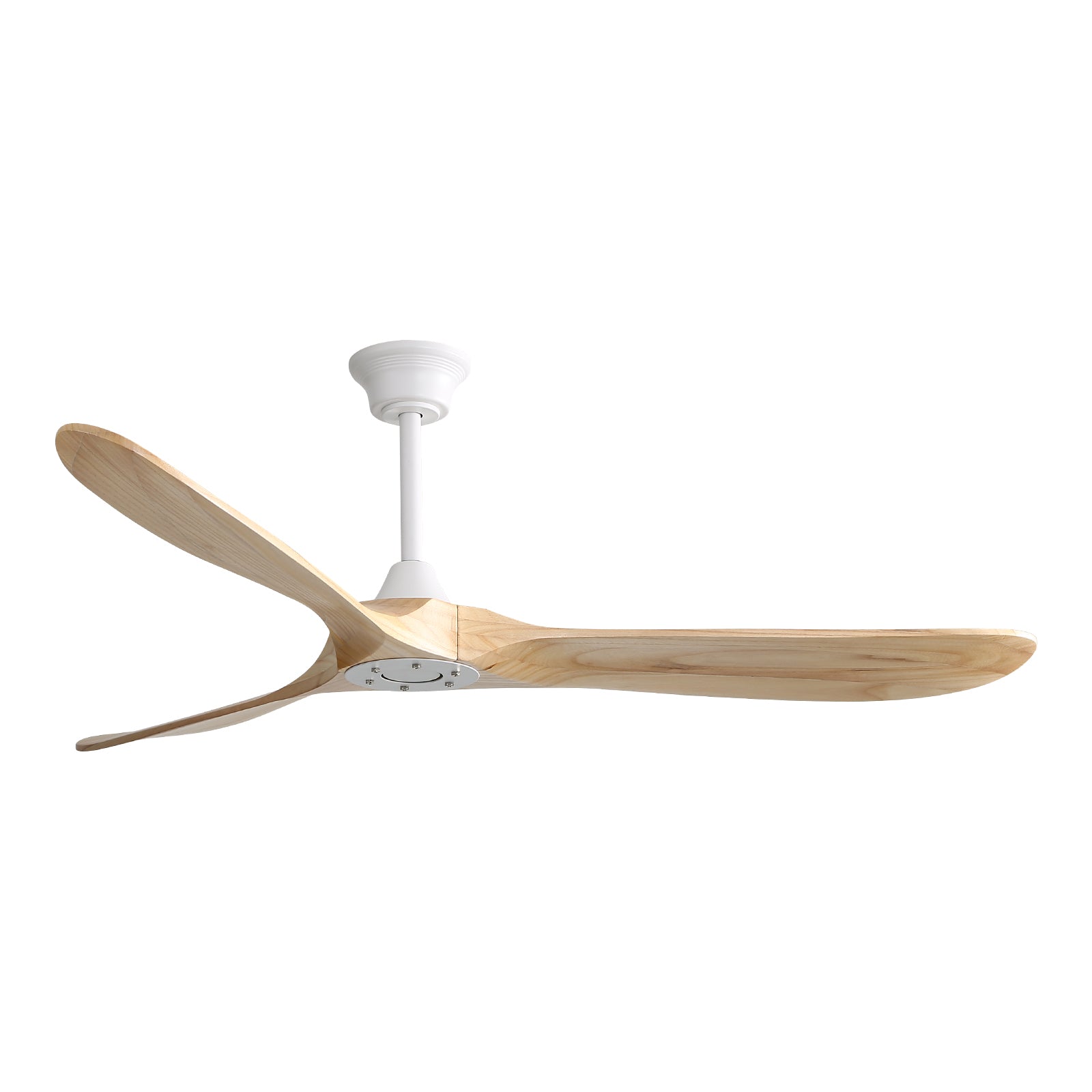 Nøordka Ceiling Fan Fixture Default 60" Contemporary Style White Ceiling Fan
