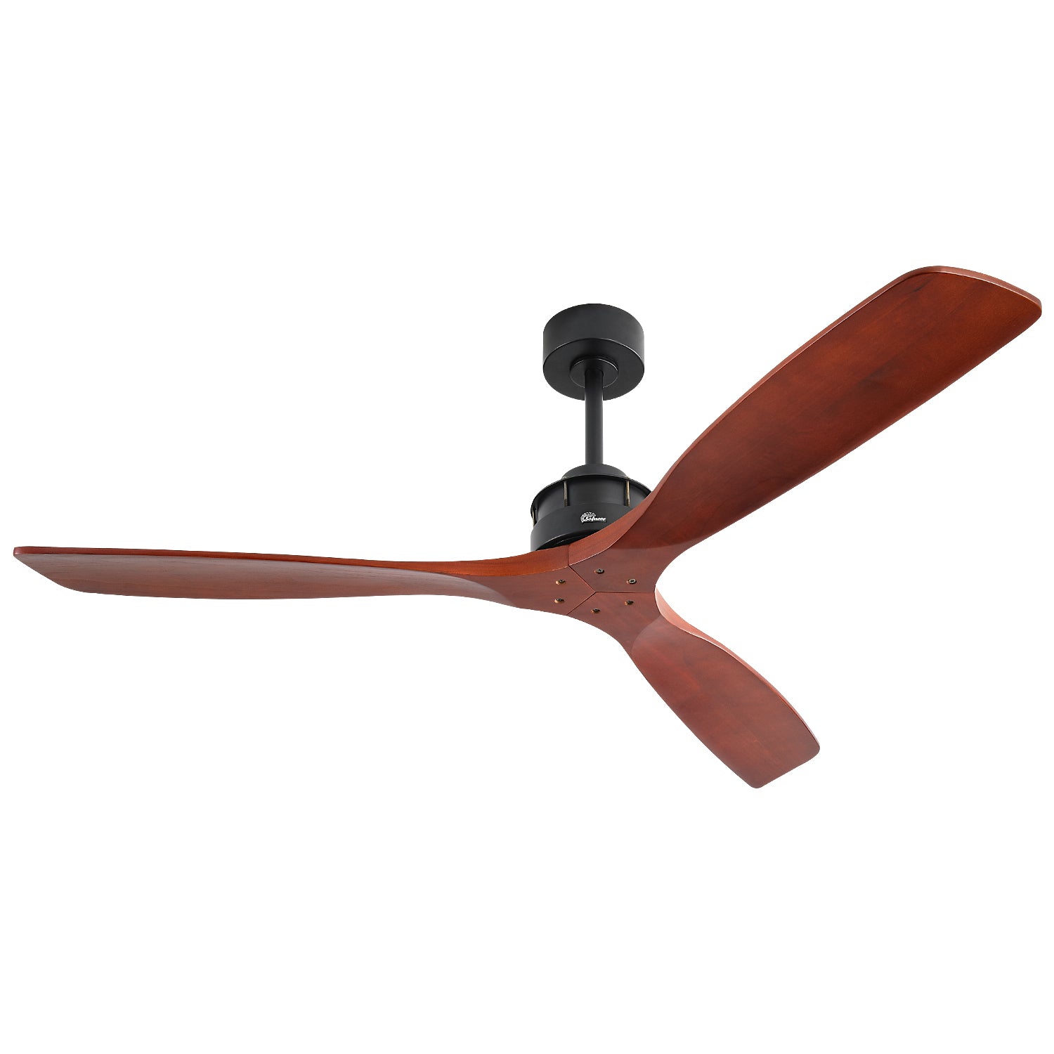 Nøordka Ceiling Fan Fixture Default 60" Nordic Inspired Black Ceiling Fan With Remote