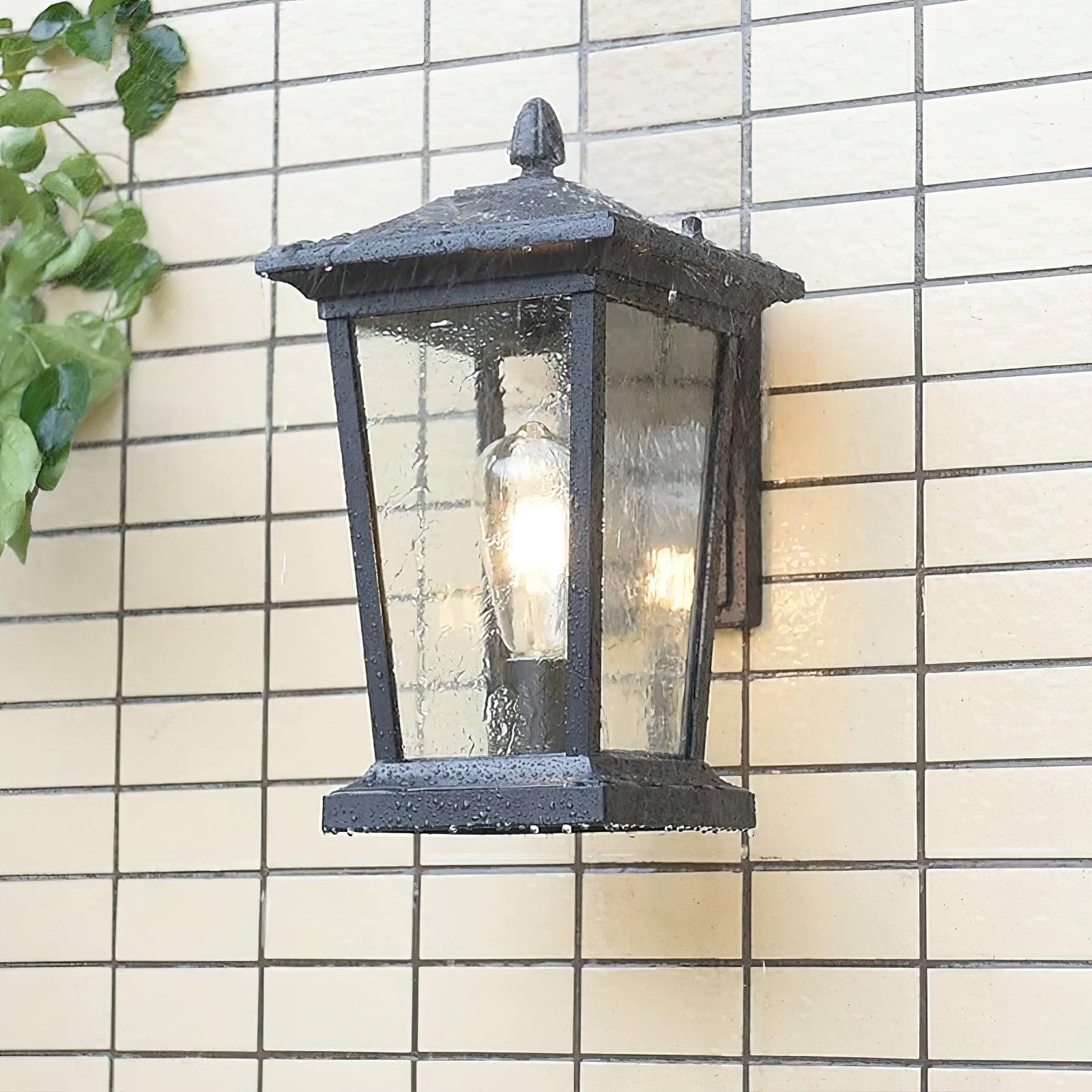 Nøordka Light Bespoke Wall Light Fixture Birdcage Vintage Industrial Outdoor Wall Sconce