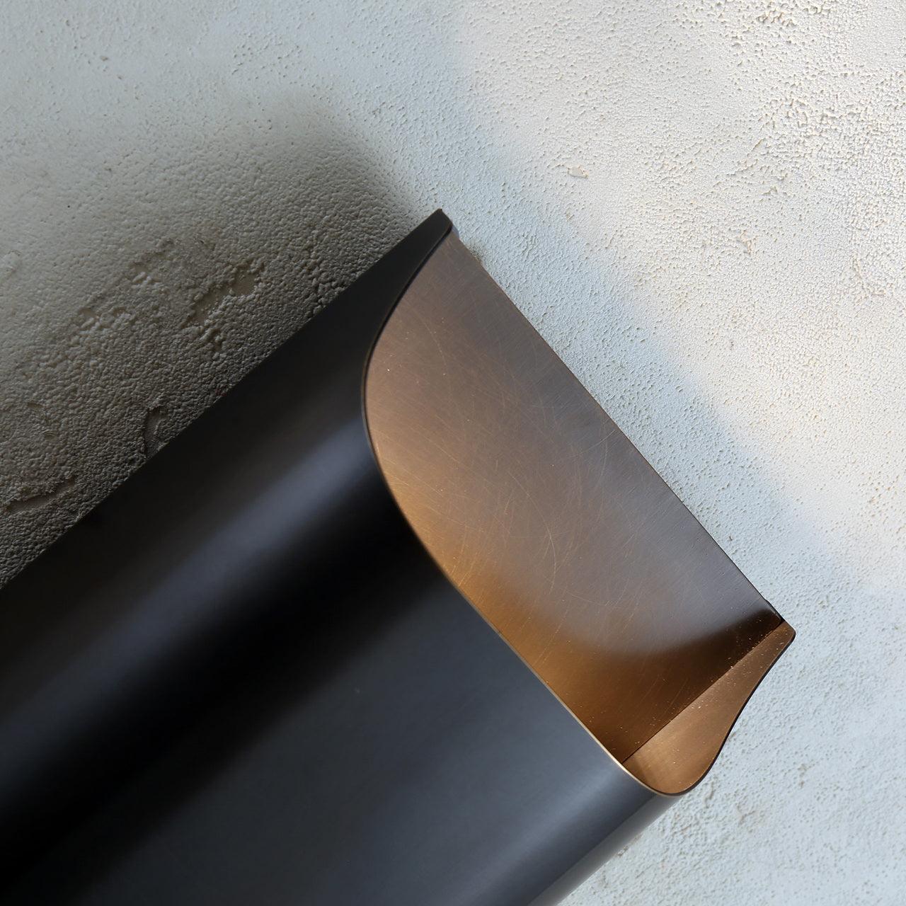 Nøordka Light Bespoke Wall Light Fixture Circular Brass Nordic Inspired Wall Sconce