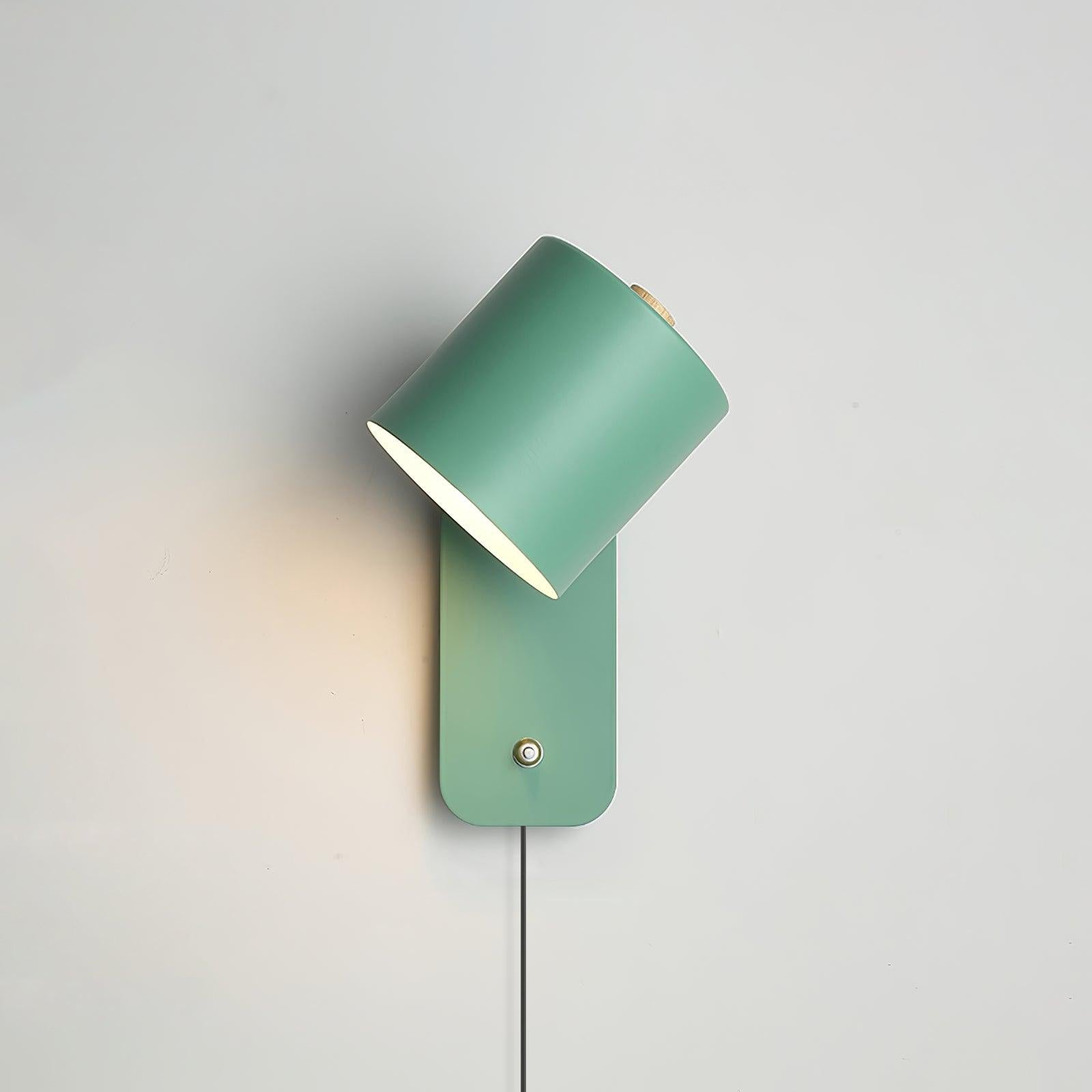 Nøordka Light Bespoke Wall Light Fixture Cylinder Scandinavian Inspired Wall Sconce