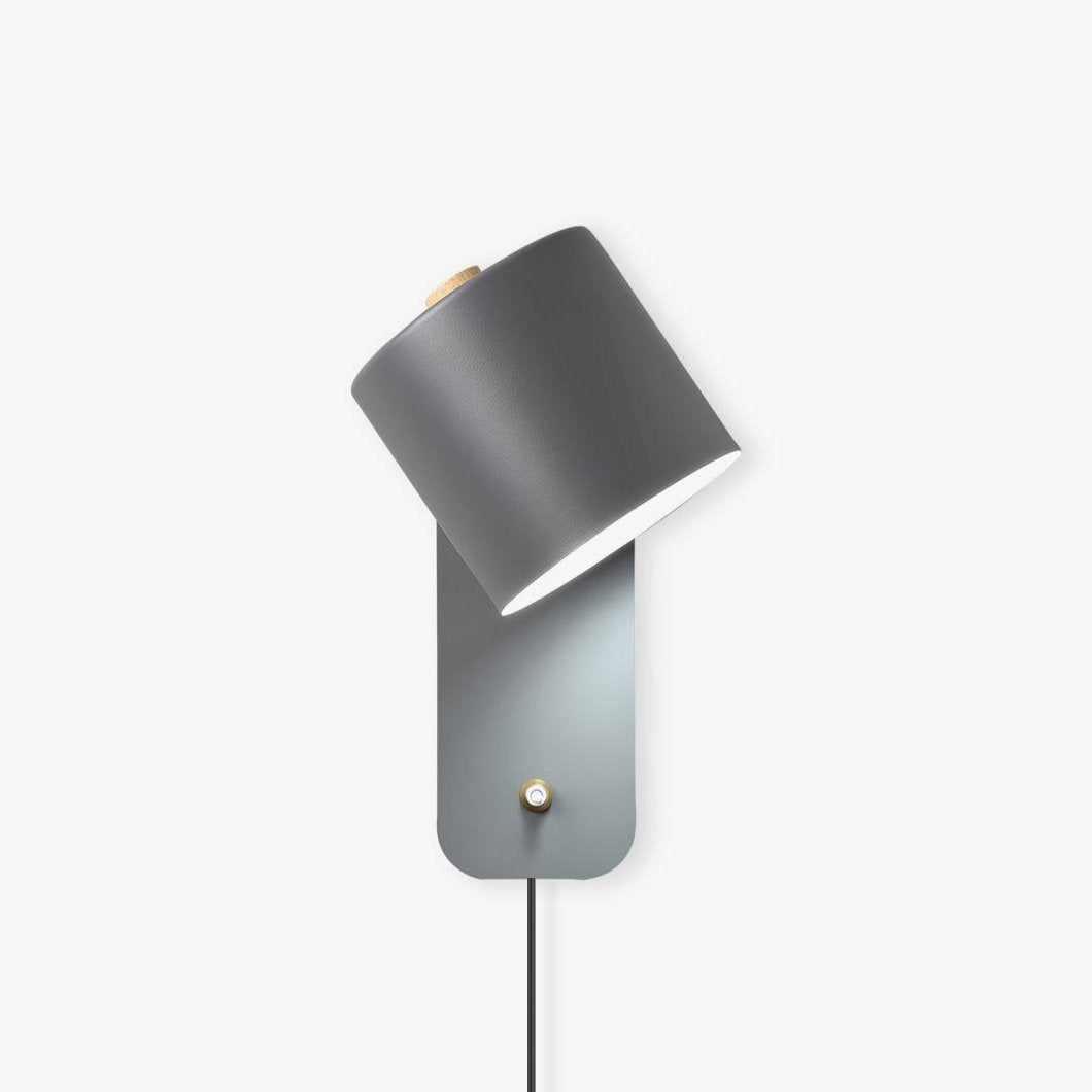 Nøordka Light Bespoke Wall Light Fixture Cylinder Scandinavian Inspired Wall Sconce