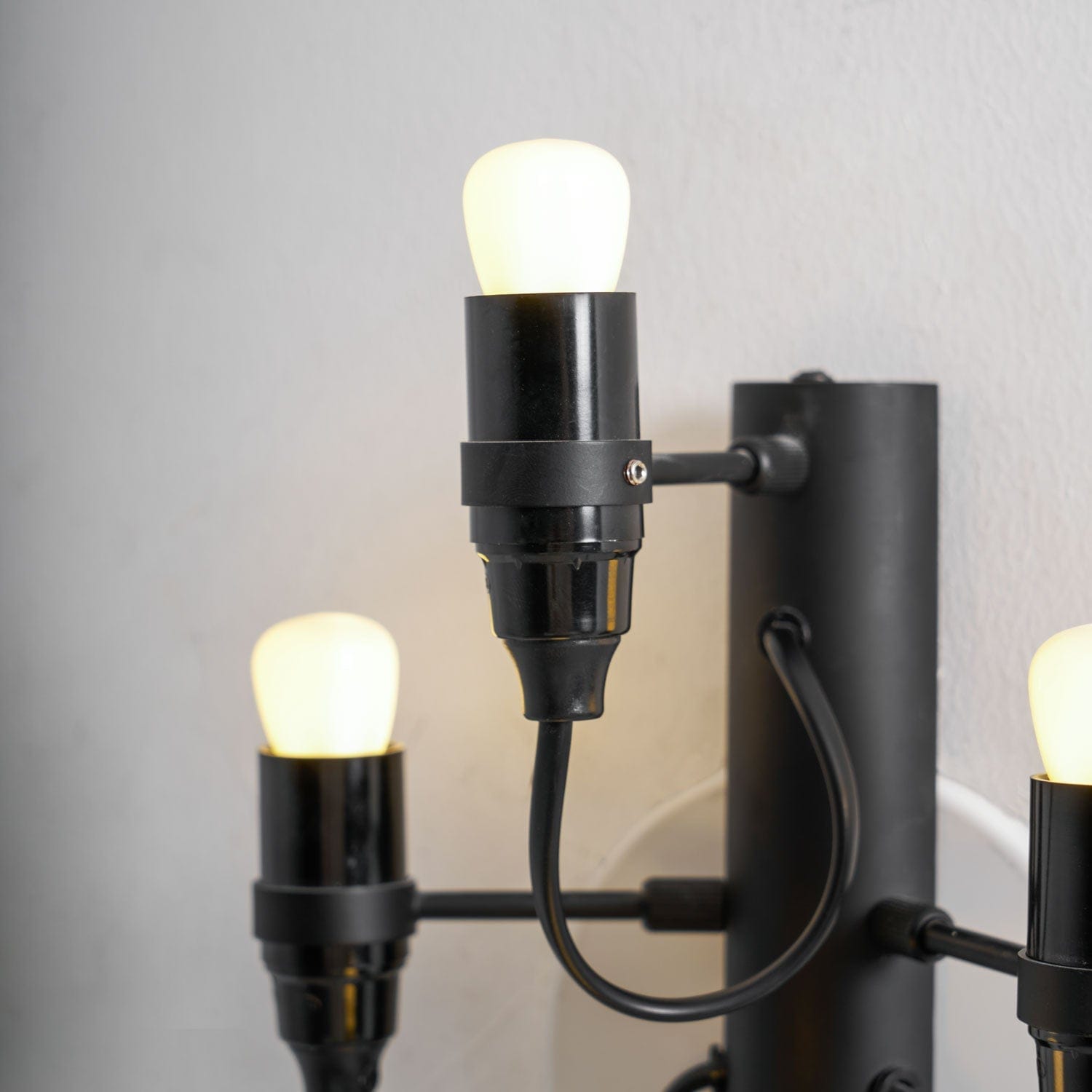 Nøordka Light Bespoke Wall Light Fixture Mirror Polished Steel Contemporary Wall Lamp