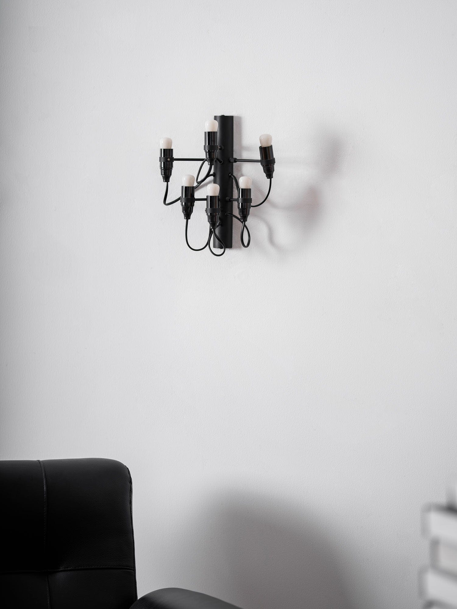 Nøordka Light Bespoke Wall Light Fixture Mirror Polished Steel Contemporary Wall Lamp