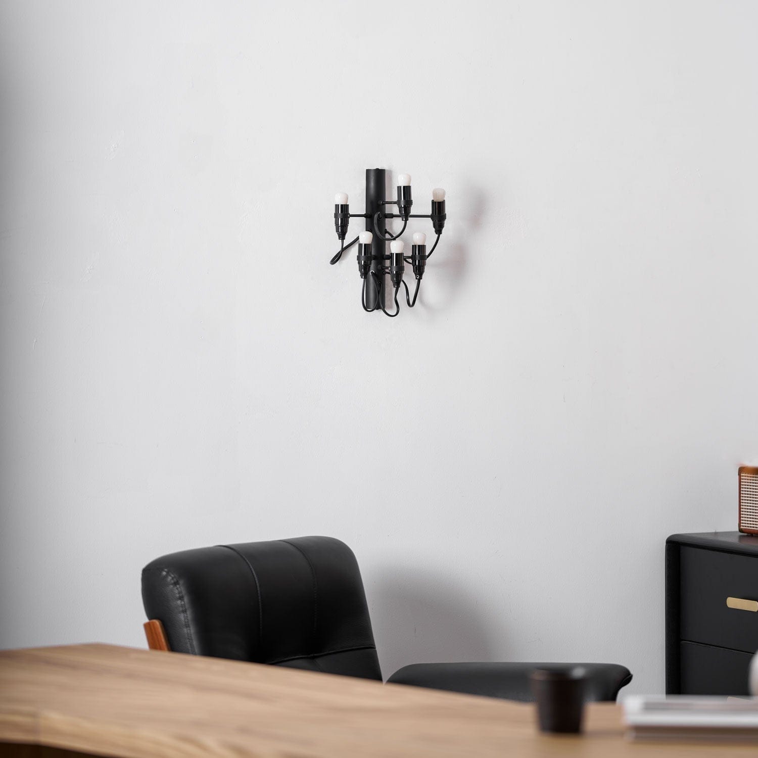 Nøordka Light Bespoke Wall Light Fixture Mirror Polished Steel Contemporary Wall Lamp