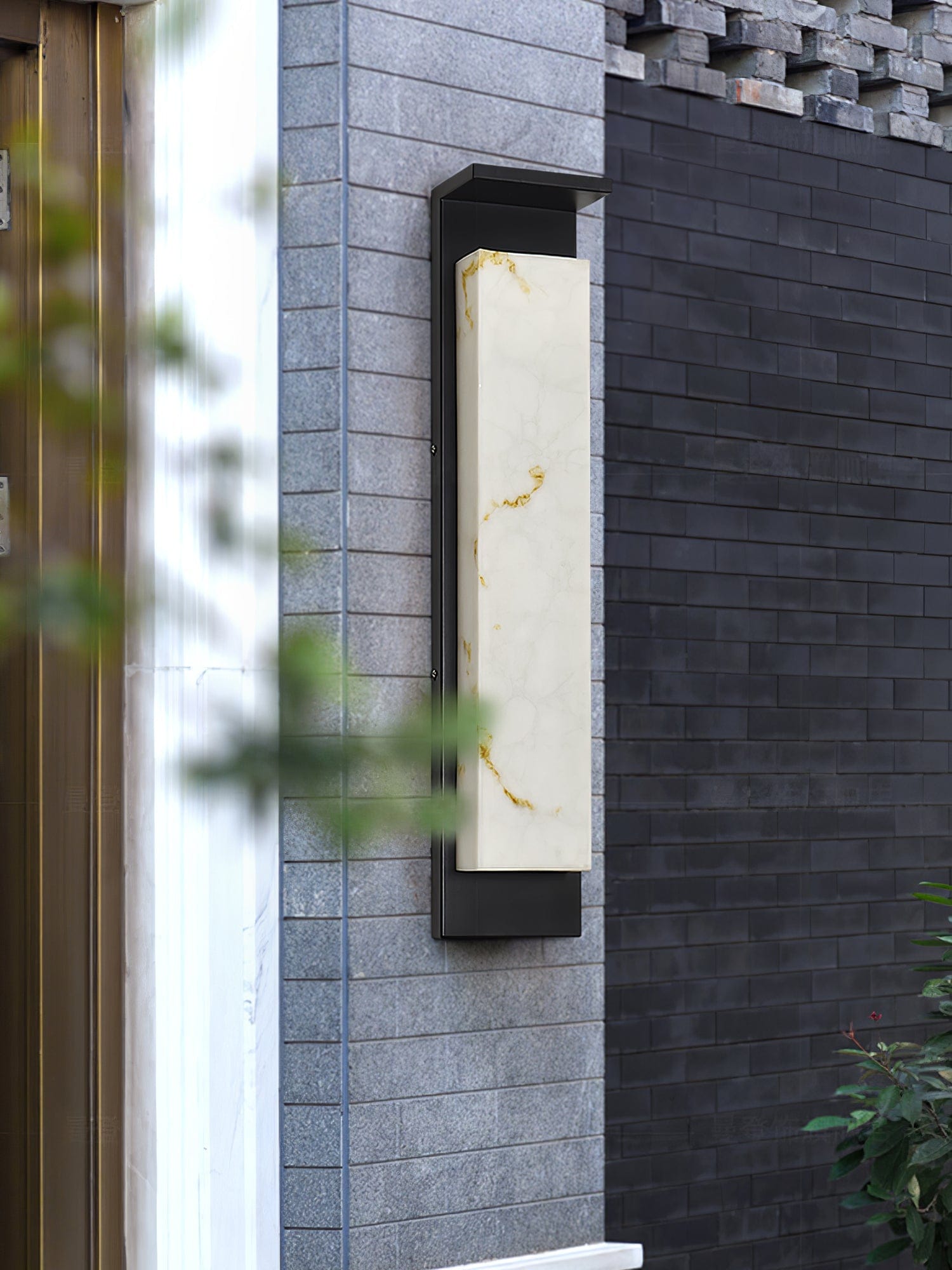 Nøordka Light Bespoke Wall Light Fixture Rectangular Aluminum Contemporary Wall Light